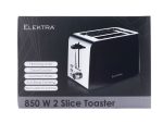 Elektra 2 Slice Toaster - Black