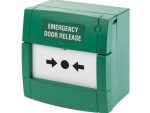Emergency Break Glass Green Single Resettable Pole