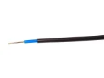 HT cable 100m black slimline