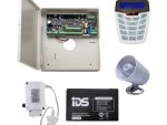 Xseries 8 Zone Curve LCD K/Pad, 15W Siren,PSU,Batt