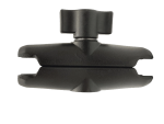 Rizzen 9cm Double Socket Arm 1"