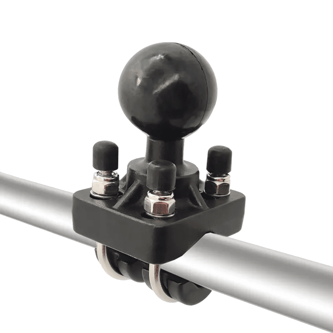 Rizzen 15mm to 33mm U-Bolt Ball Base (Handlebar U-Bolt Base for rails