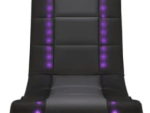 VX Gaming Electra Series Rocking Gaming Chair with LED lights