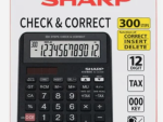 Sharp EL-CC12D Desk Calculator - CheckCorrect Tax