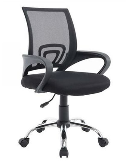 Swift Mid Back Chair - Black