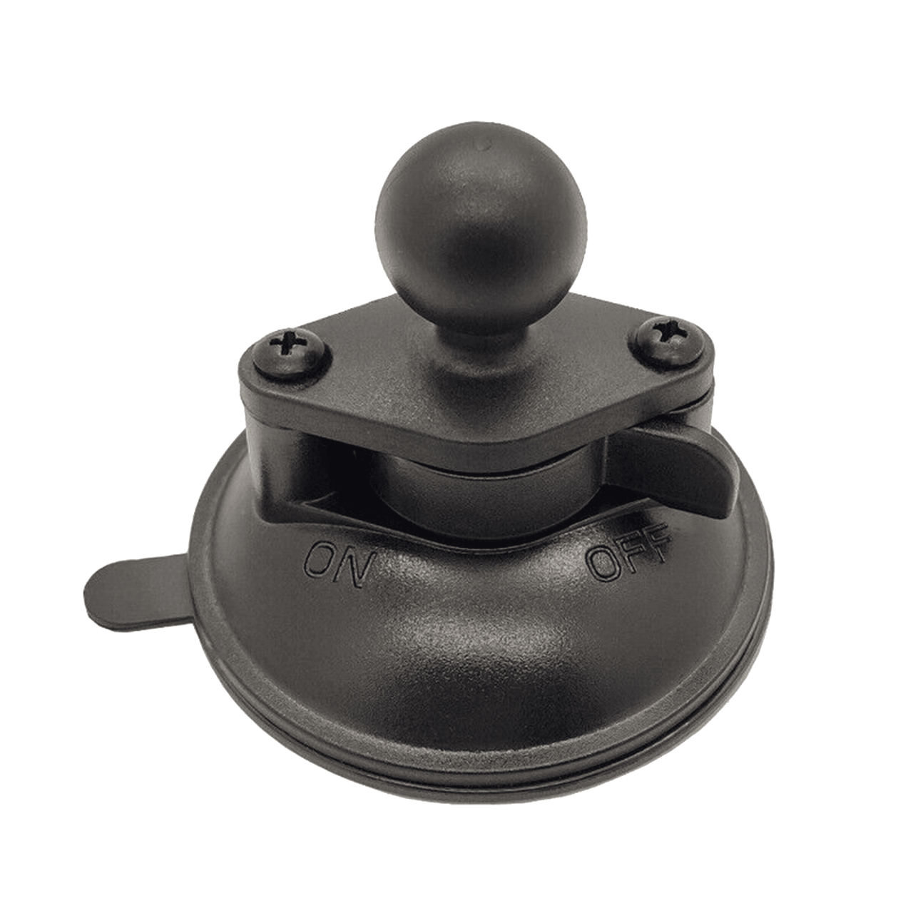 Rizzen Single Suction Cup Base with 1 inch diamond ball base