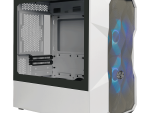 Cooler Master Masterbox TD300 White: Micro ATX; Mini ITX; Mesh Front Panel; Dual ARGB Fans; Tempered Glass Side Panel; Airflow