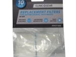 Clinic Gear Anti-Microbial Mask Filter 10pk Adults