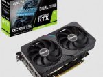 Asus Dual NVIDIA GeForce RTX 3060 TI MINI OC Edition 8GB GDDR6 256-bit Graphics Card
