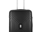 Travelwize Ripple PP 4-Wheel Spinner 65cm Luggage Black