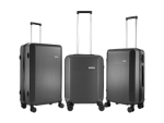 Travelwize Cyclone ABS 4-Wheel Spinner 3pc Luggage Set Granite