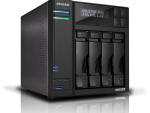 Asustor Lockerstor 4 Gen2 4 Bay NAS No Hard Drive - Quad-Core 10 nm In