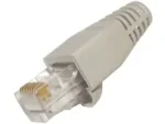 RJ45 UTP CAT5 Connector With Grey Boot