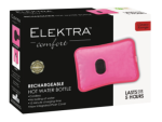 Elektra Rechargeable Hot Water Bottle Pink