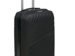 Travelwize Quartz PP 66cm 4-Wheels Spinner Luggage Black