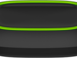 AJAX - Button Jeweller - Black Wireless Smart Button for Panic and Control Modes