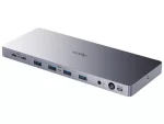 Cudy Dual 4K 10Gbps USB-A & USB-C Gigabit Ethernet Docking Station | CS700