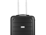 Travelwize Maple ABS 65cm 4-Wheels Spinner Luggage Black