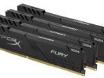 HyperX Fury Memory Black - 128GB Kit*(4x32GB) - DDR4 2400MT/s CL15 DIMM
