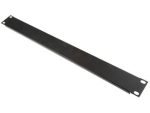 Acconet Blanking Plate, 1U, Black, 19"
