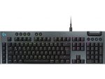 Logitech G915 X Low-Profile GL Tactile Mechanical Wired Black Gaming Keyboard