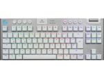 Logitech G915 X Lightspeed TKL Low-Profile GL Tactile Mechanical Wireless White Tenkeyless Gaming Keyboard