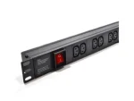 Acconet Power Distribution Unit, 1U, 6 way Female Kettle Cord