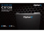 128GB CipherX, CX128 Pro 2.5", 3D NAND TLC, NANDXtend ECC Data Protect