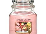 Yankee Candle Fresh Cut Roses Medium Jar Retail Box No