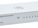 Manhattan 5 Port Gigabit Ethernet Switch Desktop Size