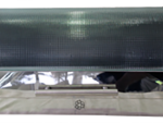 Totally Glass Top Stainless Steel Bread Bin Retail Box Out