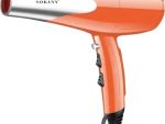 Sokany Orange and Chrome Professional 2000w Hairdryer