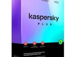 Kaspersky PLUS Security Software -3 Device, 1 Year Subscription, No Media