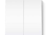 Smart Light Switch 2-Gang 1-Way.