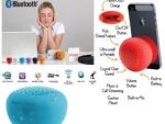 Promate Globo -2 ,Portable Bluetooth 3.0 Speaker with suction stand Colour: Blue