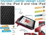 Promate iPose.10-Stylized Leather Design Cover