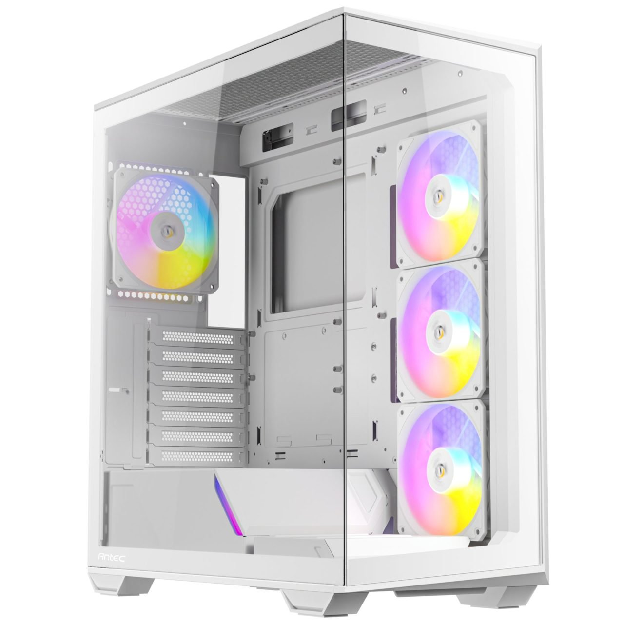 Antec C3 ARGB ATX | Micro-ATX | ITX ARGB Mid-Tower Gaming Chassis - Whte