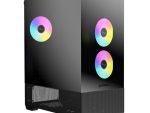 Raidmax I801 Air Chrome E-ATX |ATX | Micro-ATX | Mini-ITX ARGB Mid-Tower Gaming Chassis – Black