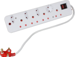 Aerial King Surge Multiplug 8 Way Unswitch