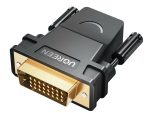 UGreen 20124-20124 DVI (24+1) Male to HDMI Female Adapter - Black