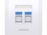 uGreen Dual Wall Socket internet LAN and Telephone