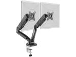 Port Dual-Screen Vesa Mountable up to 32" Desk Monitor Arm