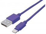 Manhattan iLynk Lightning Cable - Type A Male to 8 Pin Male, 1 m