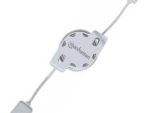 Manhattan iLynk Lightning Cable - A Male / Lightning Connector Male, 1 m (3 ft.), White