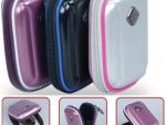 Promate Amba Aluminum Finish Hard Shell Camera Case with