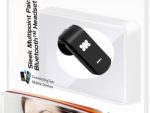 Promate Atom Sleek Multipoint Pairing Bluetooth 3.0 Headset/Earphone-Black
