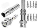 Securnix RG59 8 Pack Screw Spring BNC Connectors