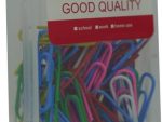 DLOffice Multicolour 28mm Paper Clips Plastic Tub of 70