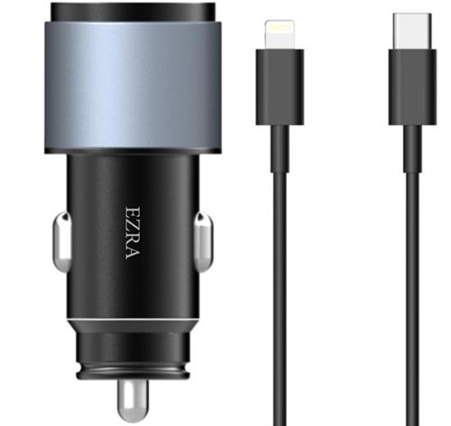 Ezra Quick Car Charger Set For Iphone ? QC3.0 + Pd20w Car