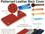 Promate Charm.S4 Premium Patterned-Leather Back